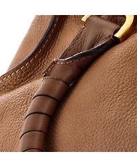 Pre-Owned Chloe Large Marcie Shoulder Bag Leather