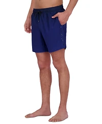 Spyder Men's Gradient Stripe Printed 7" Volley Swimsuit