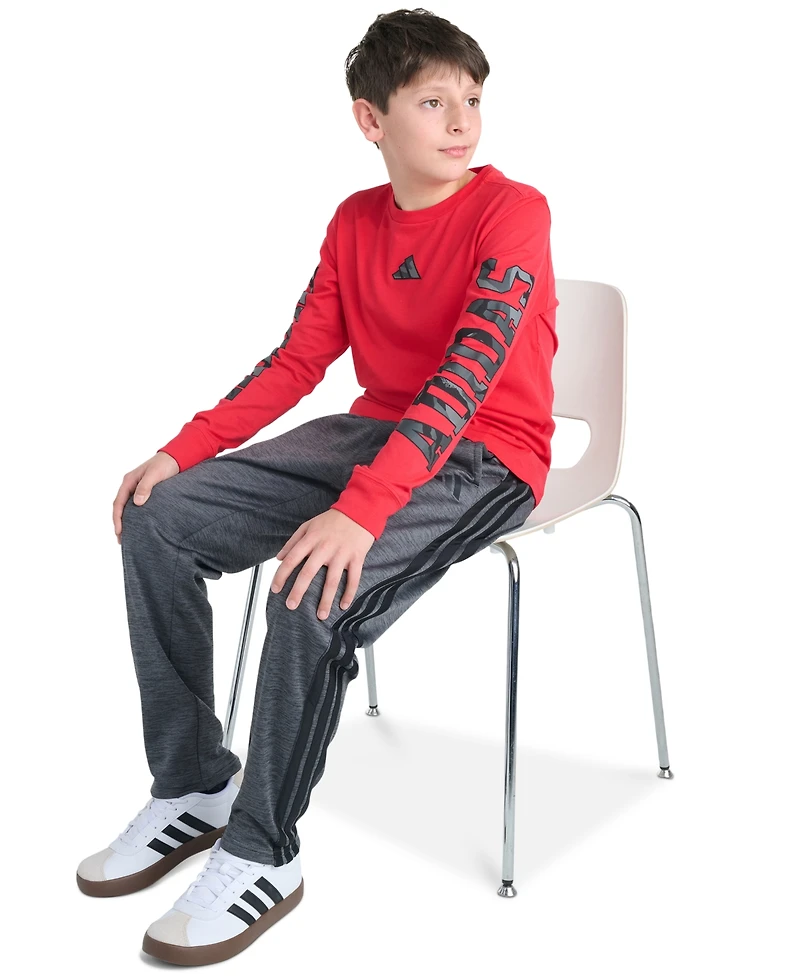 adidas Boys' 8-20 Elastic Waistband Pant