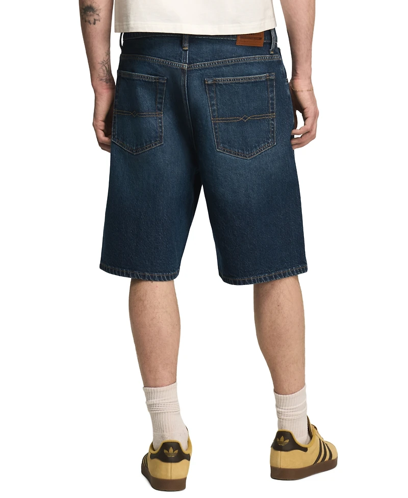 Lucky Brand Men's 11" Baggy Dark Matter Denim Shorts
