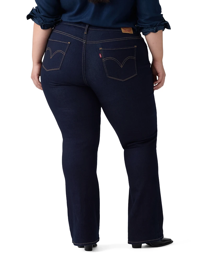 Levi's Plus Classic Mid-Rise Bootcut Jeans