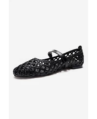 Prologue Shoes Women's Doux Woven Ballet Flat