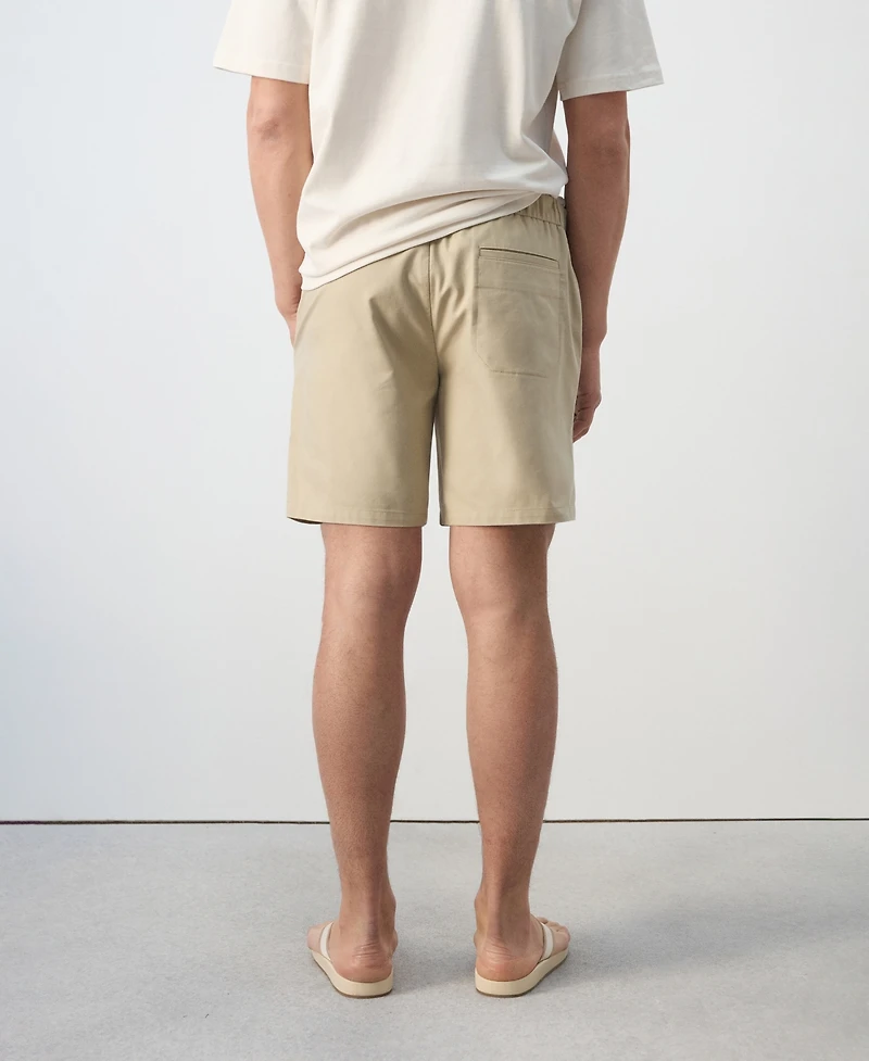 Mango Men's Cotton Lyocell 6.69" Bermuda Shorts