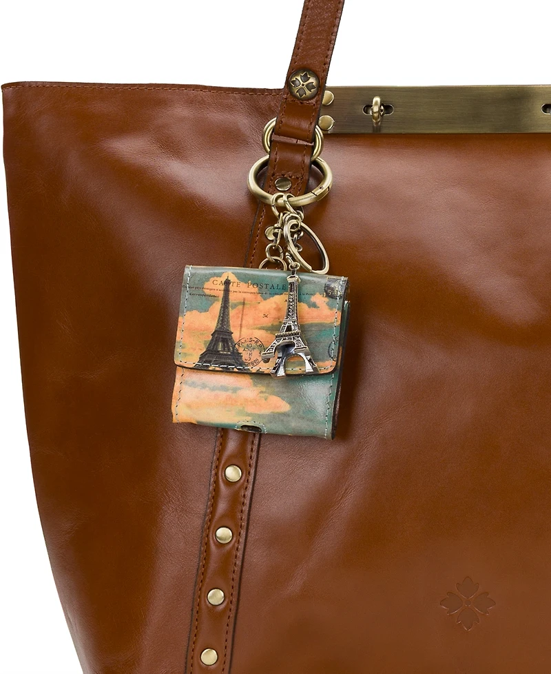Patricia Nash Livigno AirPods Case with Eiffel Tower Charm