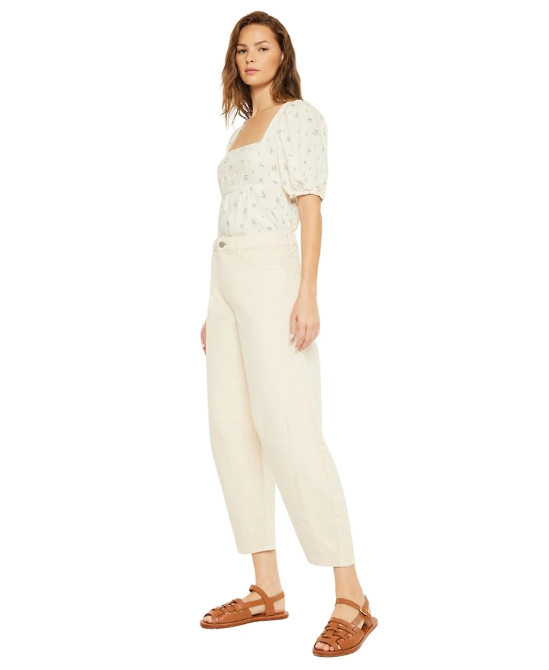 KanCan Women's Addison High Rise Horseshoe Jeans