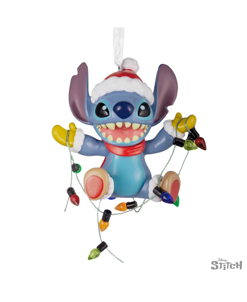 Hallmark Christmas Ornament Disney Stitch With Light String