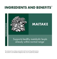 Host Defense Maitake Capsules - Immune & Cellular Health Support Supplement - Dietary Herbal Supplement with Maitake Mushroom & Mushroom Mycelium