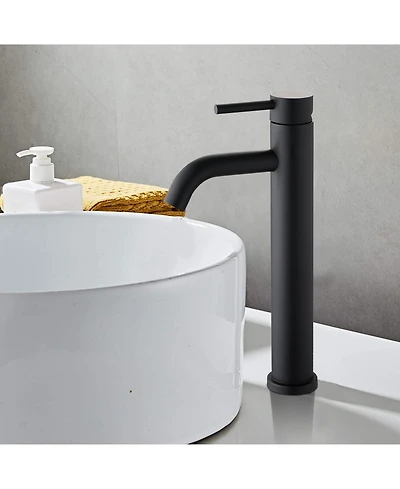 Phying Single Hole Single Handle Bathroom Sink Faucet, Modern Design, Easy to Install