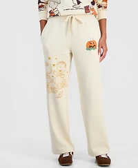 Peanuts Juniors' Halloween Fleece Sweatpants