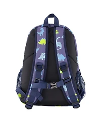 Deux par Deux Little Boy Dinos Multi Compartment Backpack