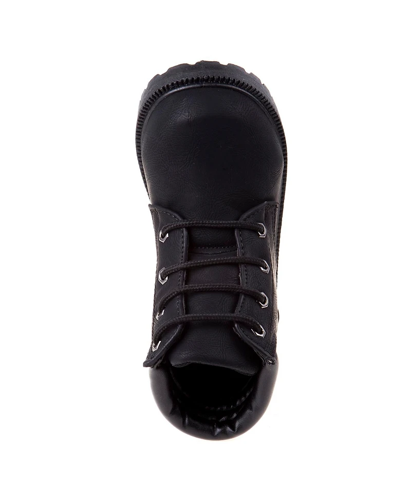 Rugged Bear Toddler Casual Boots Unisex Durable Lace Up Comfort Design