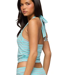 Edikted Women's Delyla Striped Halter Top