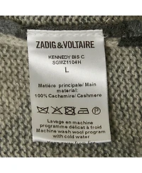 Pre-Owned Zadig & Voltaire Women's Cashmere Top