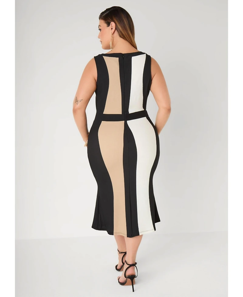 Ashley Stewart Women's Midaxi Sheath Dress