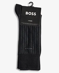 Boss by Hugo Boss Men's Minicube Detail Socks
