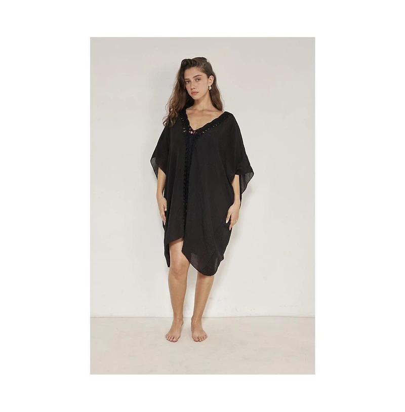 Gottex Beach Life Women's Corfu Short Kaftan Cover-Up
