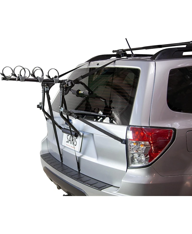 Saris Guardian Trunk Bike Rack Mount, Bike Cargo Rack for 3 Bikes