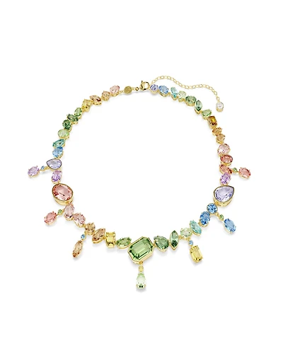 Swarovski Gold-Tone Plated Gema Necklace