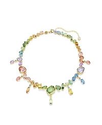 Swarovski Gold-Tone Plated Gema Necklace