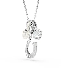 Swarovski Rhodium-Plated Symbolica Pendant Necklace