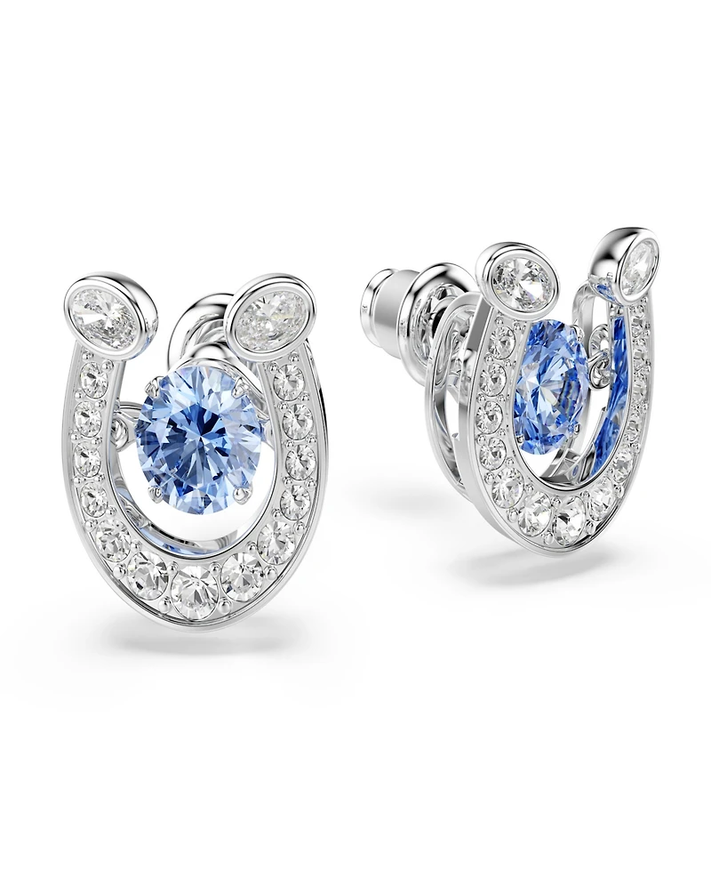 Swarovski Rhodium-Plated Symbolica Stud Earrings