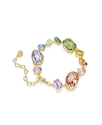 Swarovski Gold-Tone Plated Gema Bracelet