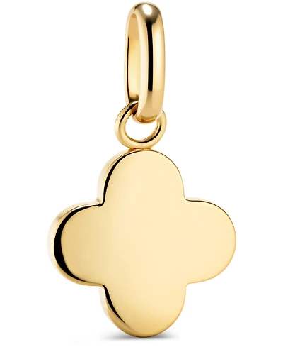 Devata Clover Charm Pendant in 14K Gold, approx. 1.3 grams