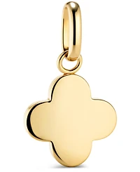 Devata Clover Charm Pendant in 14K Gold, approx. 1.3 grams