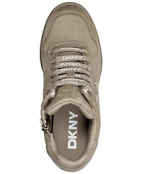 Dkny Women's Sereina Lace-Up Wedge Sneakers
