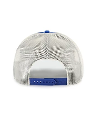 '47 Brand Men's Blue New York Knicks Emmett Heavy Twill Trucker Hitch Adjustable Hat