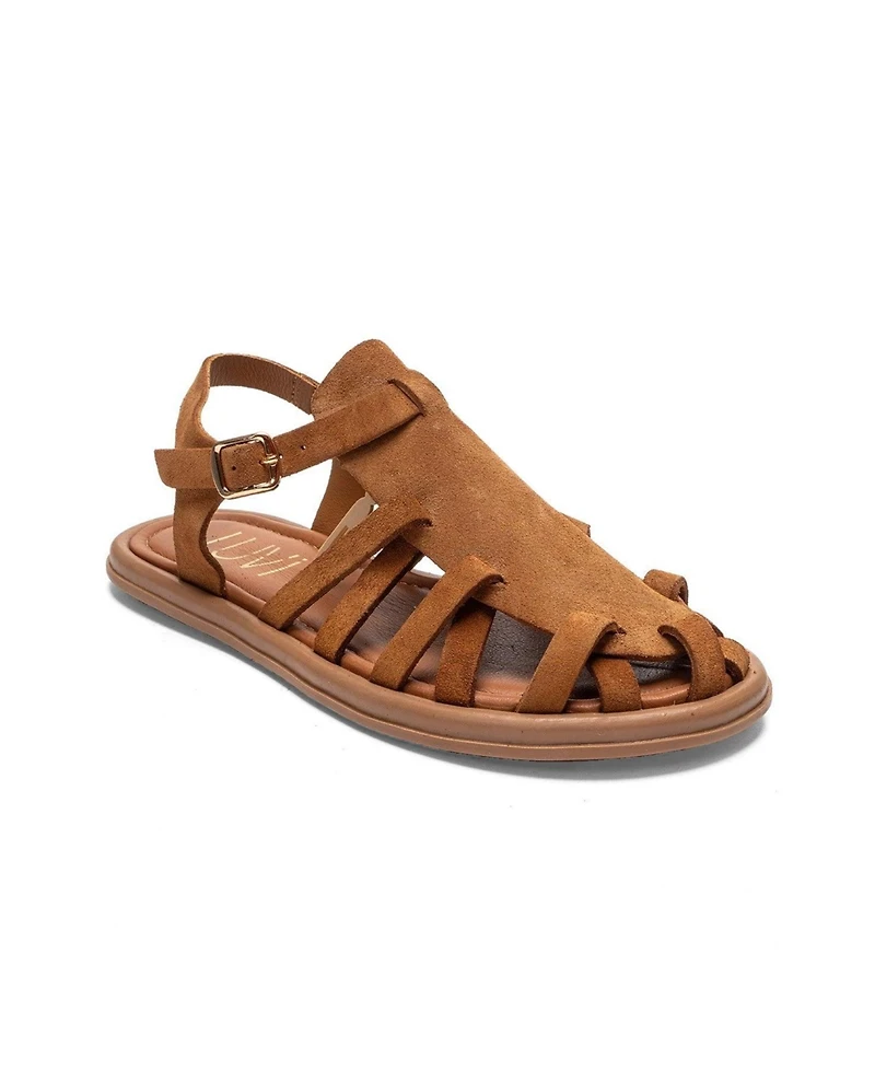 Forever & Always Shoes Women's Alone Leather Gladiator Sandal