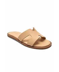 Forever & Always Shoes Women's Biora Leather Slide