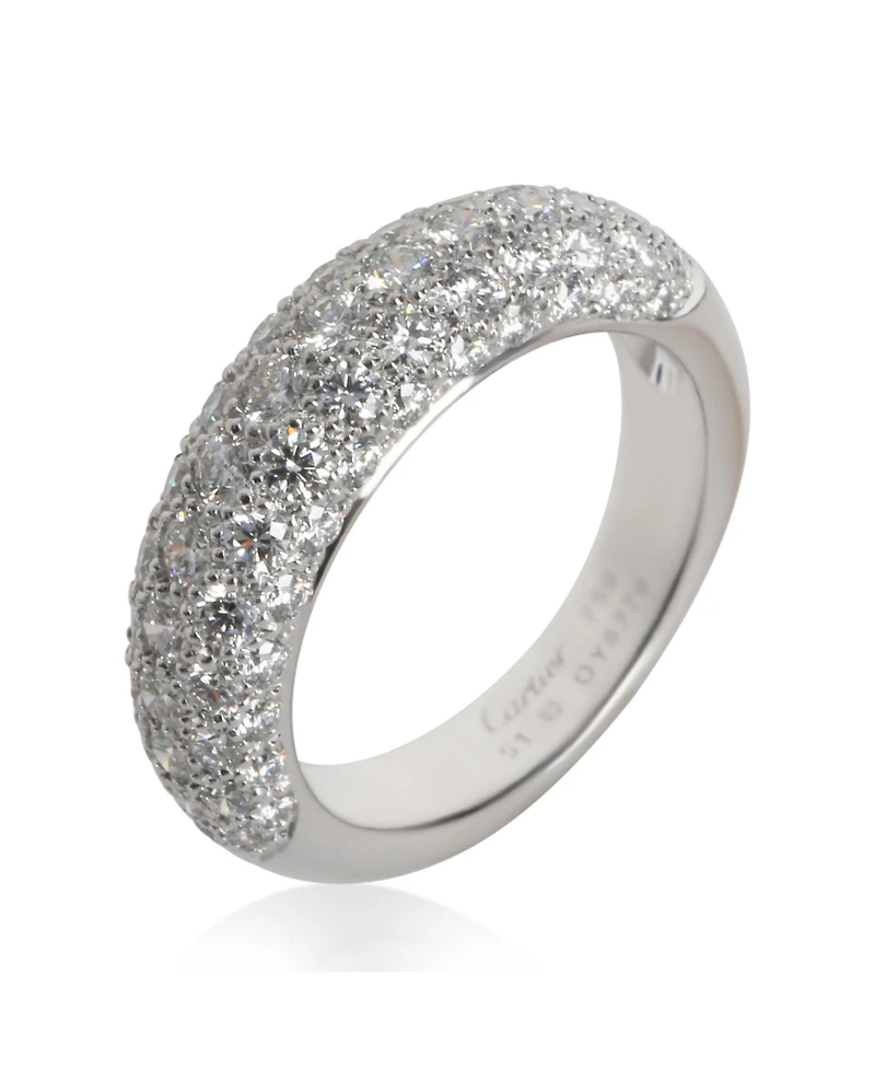 Pre-Owned Cartier White Gold Diamond Mimi Star Ring