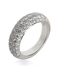 Pre-Owned Cartier White Gold Diamond Mimi Star Ring