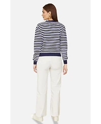 Yumi Women's Long Sleeve Knit Relaxed Fit Cardigan