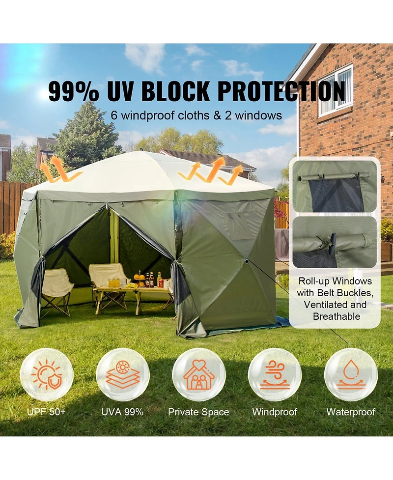 Cozito Pop Up Screen Gazebo Tent