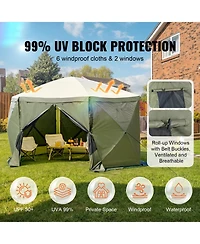Cozito Pop Up Screen Gazebo Tent