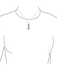 Bling Jewelry Hanukkah Magen Judaic Star Of David Magen Parchment Mezuzah Pendant Kabbalah Necklace Bat Mitzvah Sterling Silver