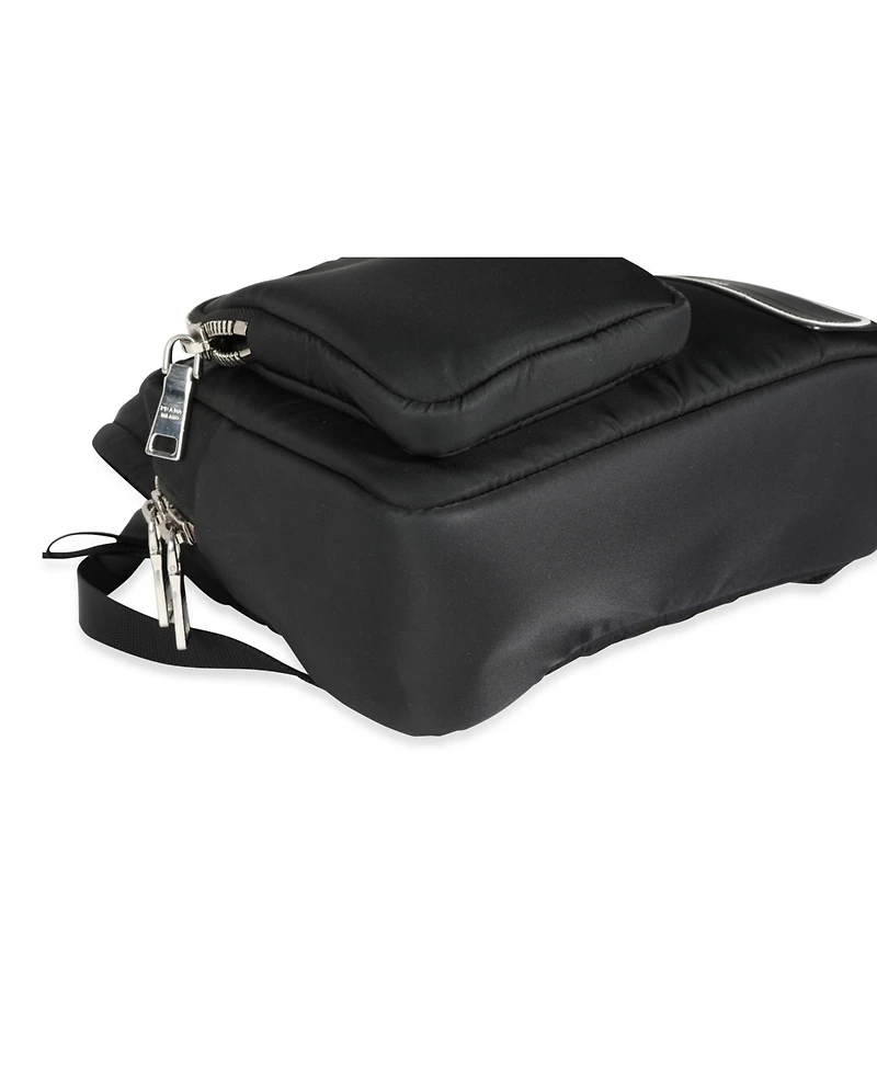 Pre-Owned Prada Black Tessuto Pocket Nylon Technical Backpack
