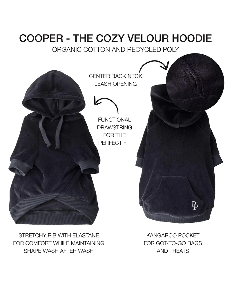 Pet Passion Cooper Ii The Velour Hoodie