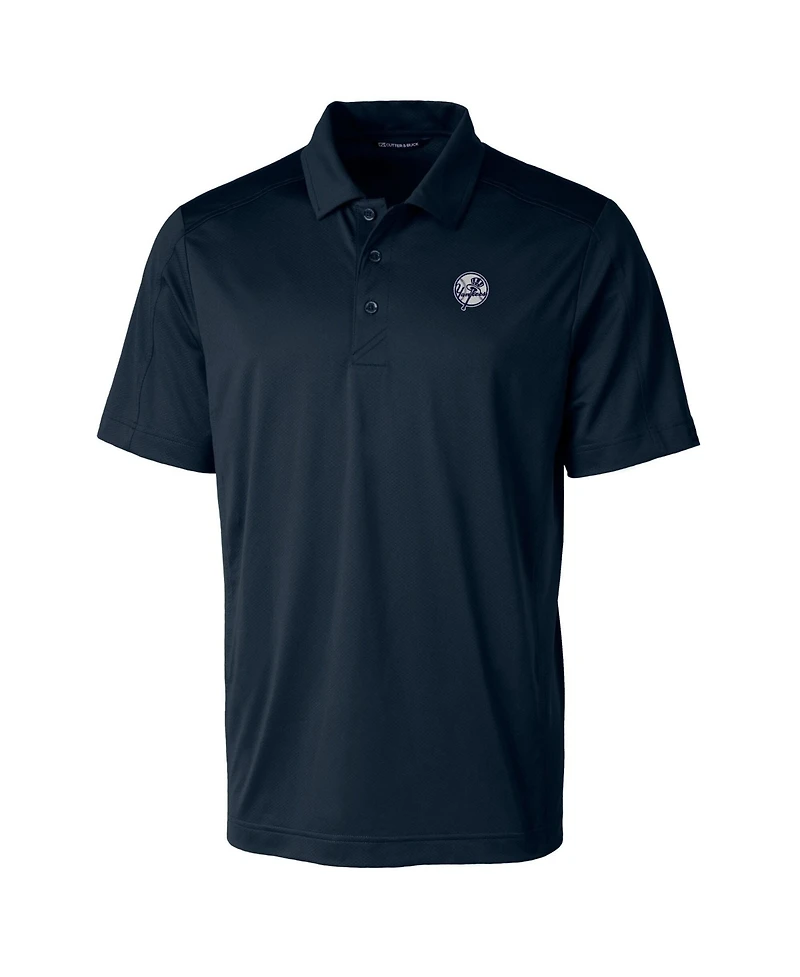Cutter & Buck Men's Navy New York Yankees Big Tall Prospect Eco DryTec Polo Shirt