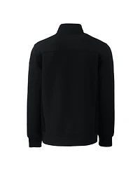 Cutter & Buck Men's Black Los Angeles Dodgers Big & Tall Roam Eco Full-Zip Jacket