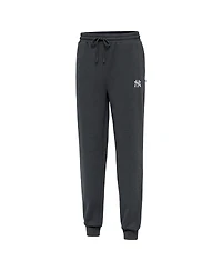 Antigua Men's Heather Charcoal New York Yankees Idol Jogger Pants