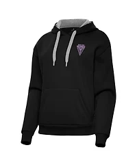 Antigua Women's Black Golden State Valkyries Victory Pullover Hoodie