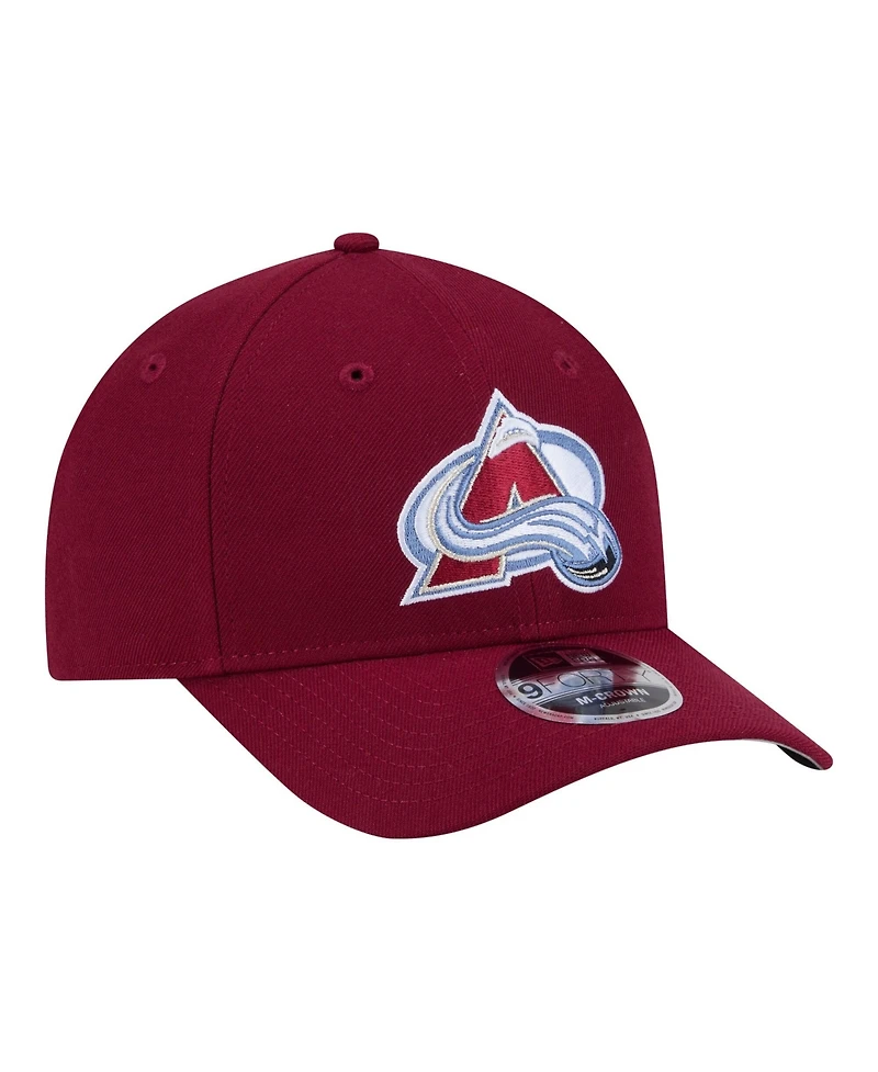New Era Men's Burgundy Colorado Avalanche 9FORTY M-Crown Adjustable Hat