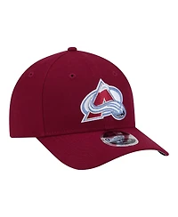 New Era Men's Burgundy Colorado Avalanche 9FORTY M-Crown Adjustable Hat