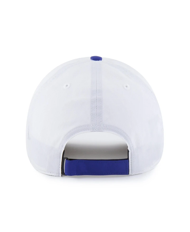 '47 Brand Men's White/Royal Kansas City Royals Vista Mini Clean Up Brrr° Adjustable Hat