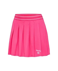 Antigua Women's Pink New York Yankees Spring Training Retro Skort