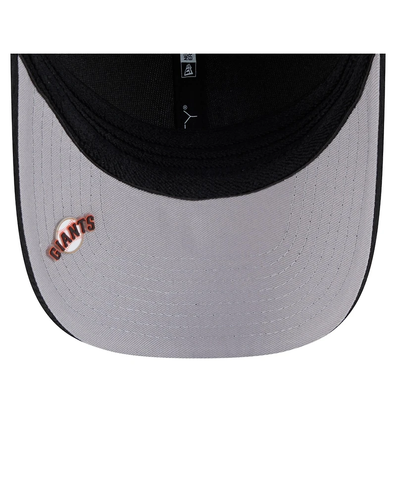 New Era Men's Black San Francisco Giants Dash 39THIRTY Flex Hat