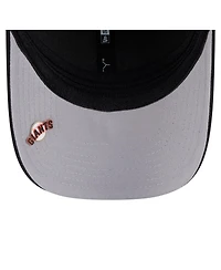 New Era Men's Black San Francisco Giants Dash 39THIRTY Flex Hat